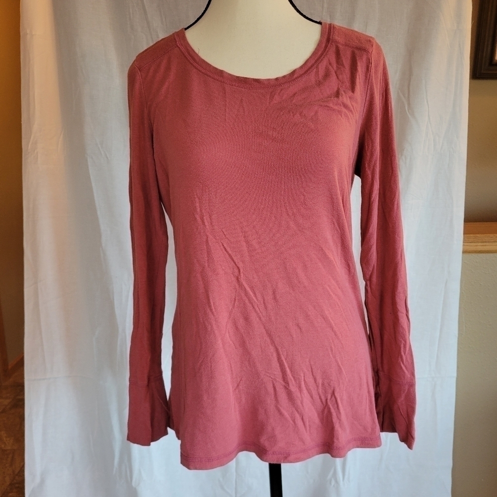 A.N.A Berry Pink long sleeve shirt S